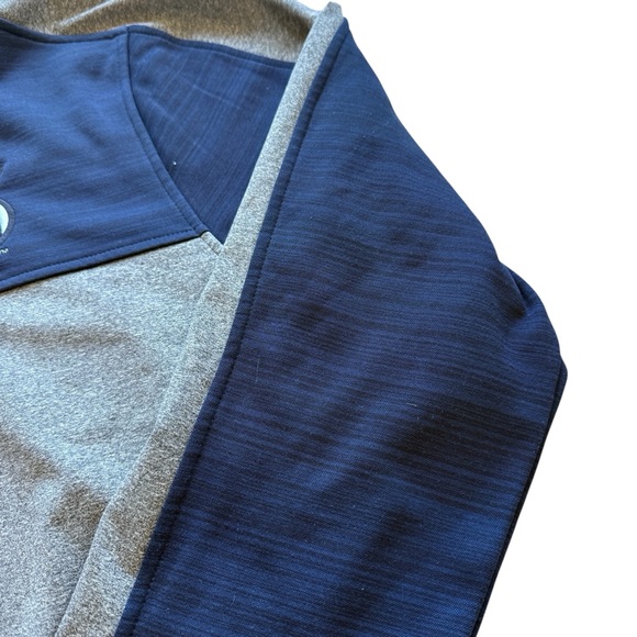 G-III Sports Seattle Kraken Jacket Men's L Navy Gray 1/4 Zip Pullover NHL Hockey - Picture 5 of 11